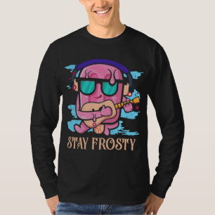 T-shirt Restez Frosty Manger Popsicle Sweet Dessert Popsic