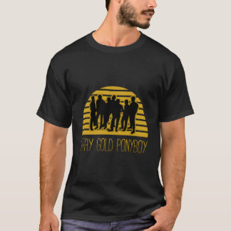 T-shirt Restez Gold Ponyboy