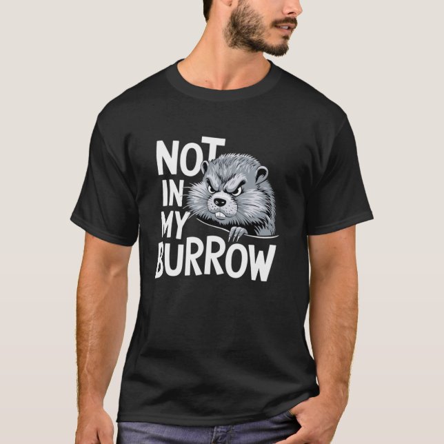 T-shirt Restez hors de mon terrier ! (Devant)