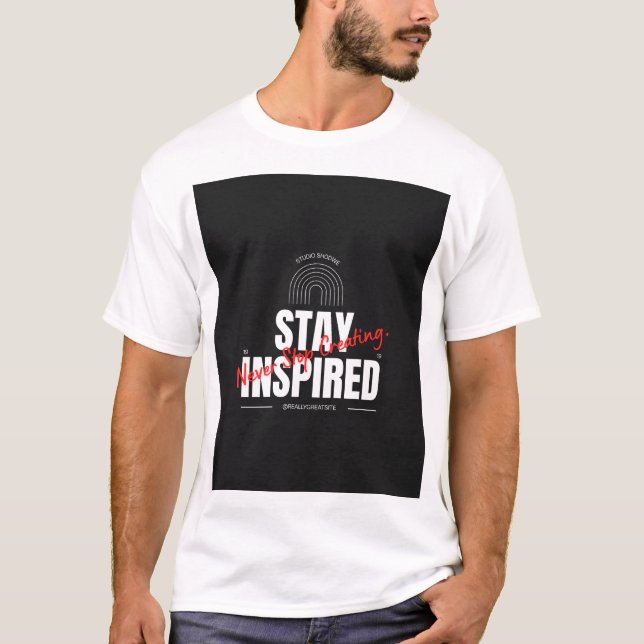 T-SHIRT RESTEZ INSPIRÉS (Devant)
