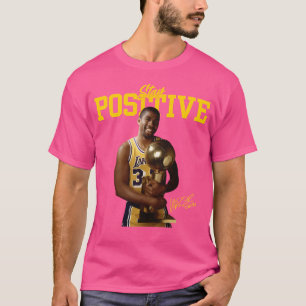 T-shirt Restez positif Magic Johnson Signature