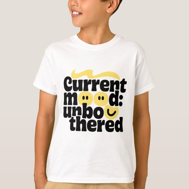 T-shirt Restez sans inquiétude (Devant)