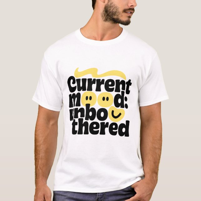 T-shirt Restez sans inquiétude (Devant)