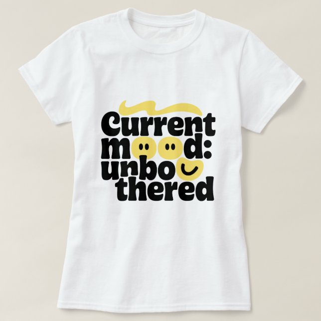T-shirt Restez sans inquiétude (Design devant)