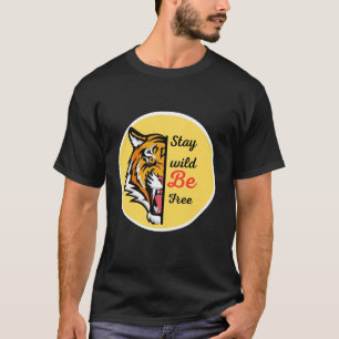 T-shirt Restez sauvage