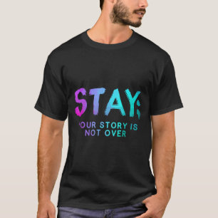 T-shirt Restez Semicolon Mois de sensibilisation à la prév