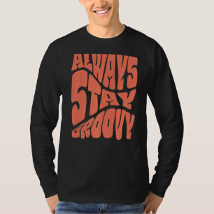 T-shirt Restez toujours Super Inspirer Slogan Motivational