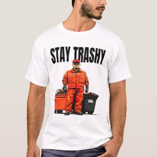 T-shirt Restez Trashy Trump Garge Voters Mega 2024