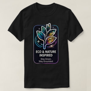 T-shirt Restez Vert Restez Ancré    Éco-responsable