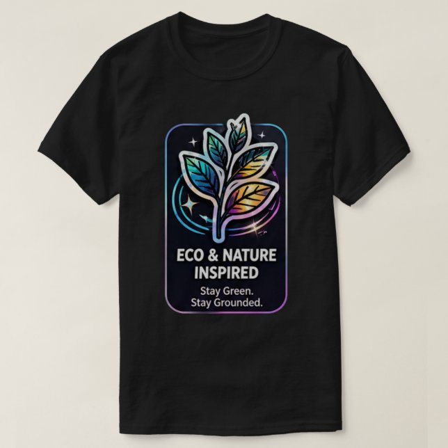 T-shirt Restez Vert Restez Ancré  | Éco-responsable (Design devant)