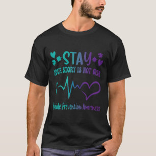 T-shirt Restez Votre Histoire N'Est Pas Sur La Prévention