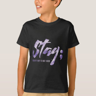 T-shirt Restez Votre Histoire N'Est Pas Sur Le Suicide En
