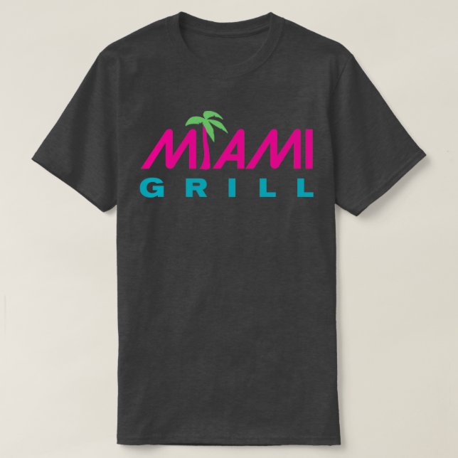 T-shirt Resto Sandwich Miami Subs Grill (Design devant)