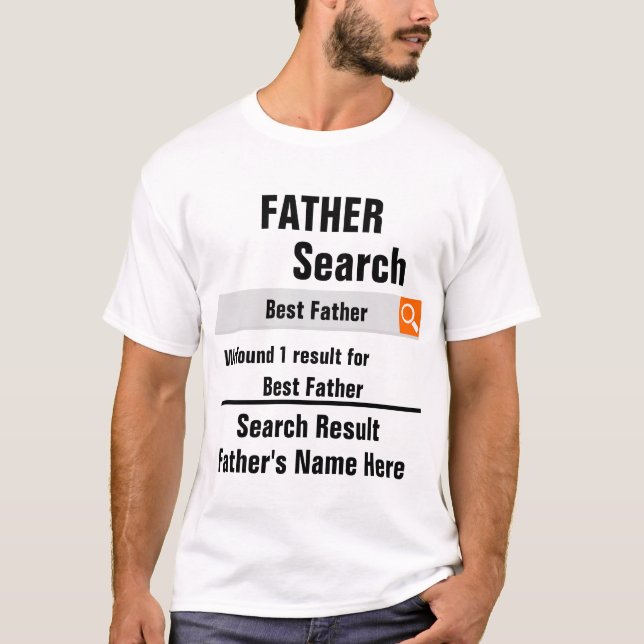 T-shirt Résultat de la recherche sur le meilleur père pers (Devant)
