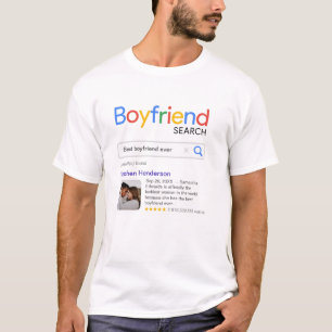 T-shirt Résultat de recherche du meilleur petit ami drôle