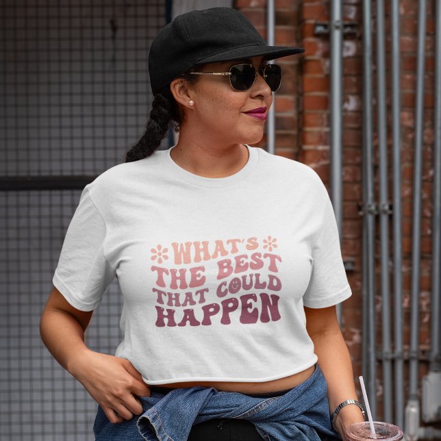 T-shirt Résultat Optimiste Graphique Tee (Créateur téléchargé)