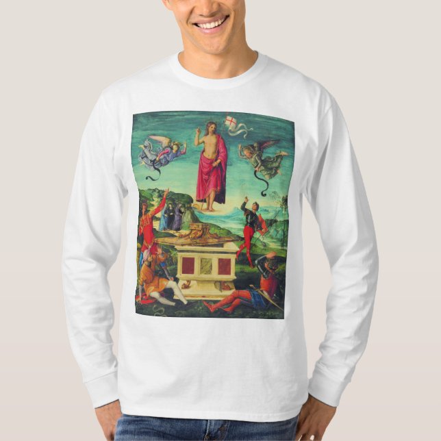 T-shirt Résurrection de Jésus-Christ par Raphaël (Devant)