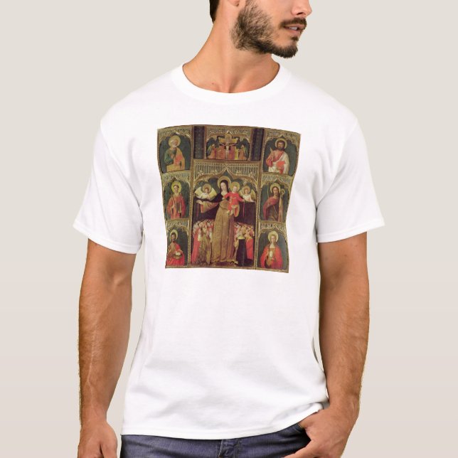 T-shirt Retable de la Vierge du chapelet, c.1500 (Devant)