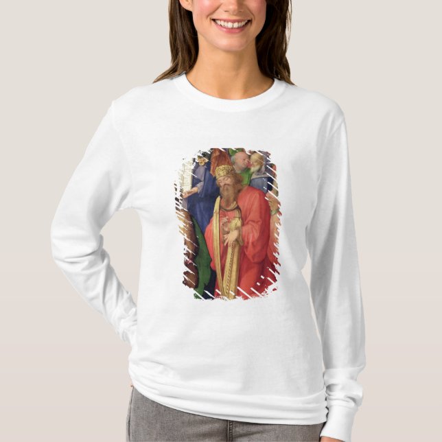 T-shirt Retable de Landauer : Le Roi David, 1511 (Devant)