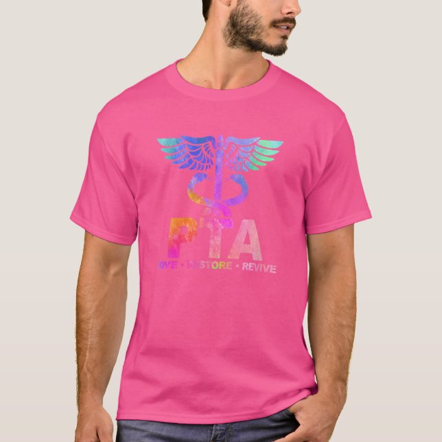 T-shirt Rétablir Ranimer Assistant de Physiothérapie (Devant)
