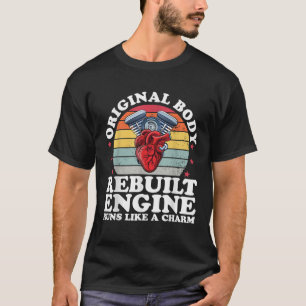 T-shirt Rétablissement après une chirurgie à cœur ouvert d