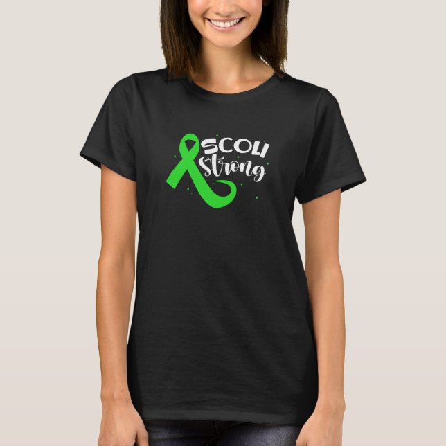 T-shirt Rétablissement d'opération du dos Scoliose Sensibi (Devant)