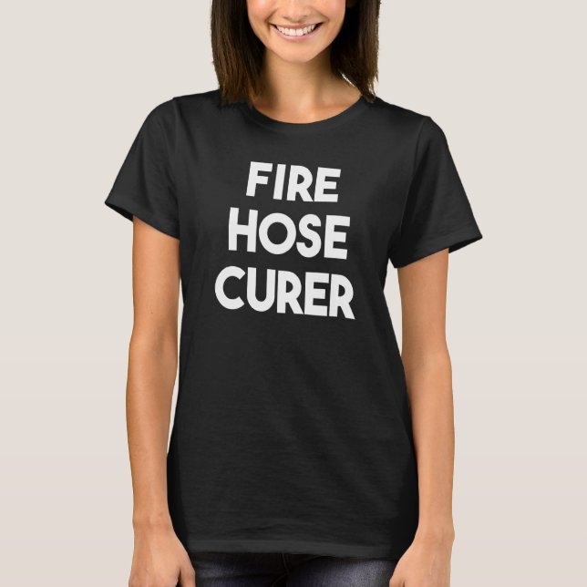 T-shirt Réticulateur de tuyau d'incendie (Devant)