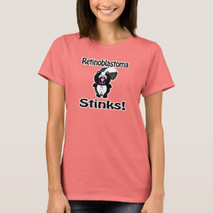 T-shirt Retinoblastoma puant Skunk Awareness Design