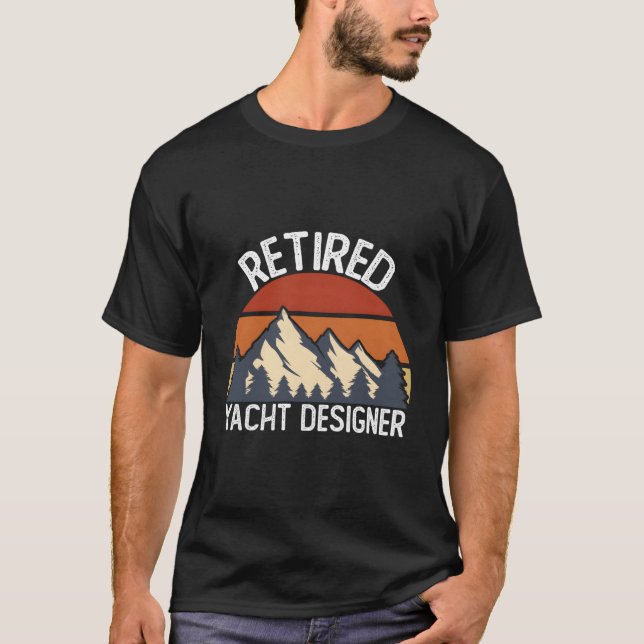 T-shirt Retire For 2023 Retired Yacht Er (Devant)
