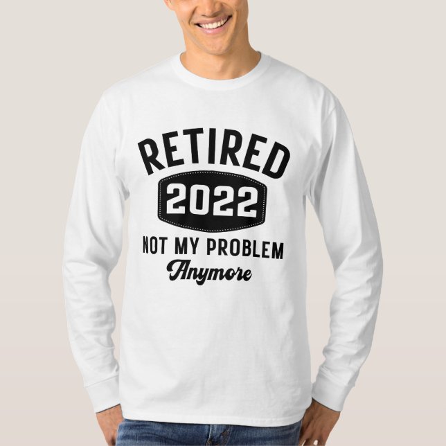 T-shirt Rétired 2022 (Devant)