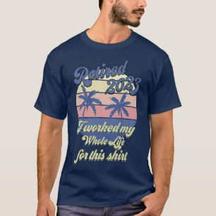 T-shirt Retired 2023