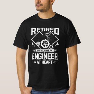 T-shirt Retired Engineer