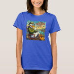 T-shirt Retired & Relaxed<br><div class="desc">Retired & Relaxed: A Duck's Dream Retirement by the Lake Embrace the serenity of retirement with this charming AI-generated artwork! Our delightful duck character is the epitome of relaxation, sporting a "RETIRED" hat as he enjoys a peaceful day by a picturesque lake. With a newspaper in one hand and a...</div>