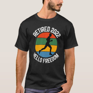 T-shirt Retired Runner 2022 Hello Freedom Running