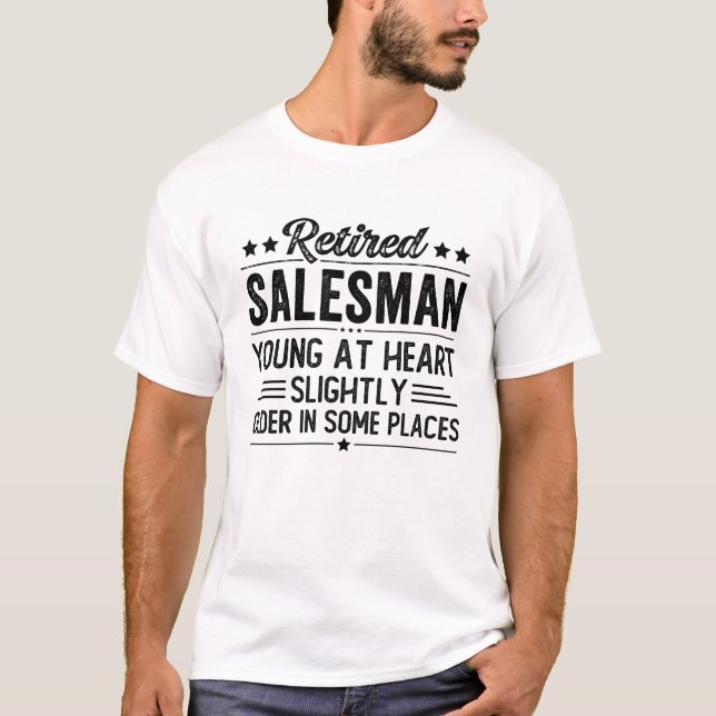 T-shirt Retired Salesman (Devant)