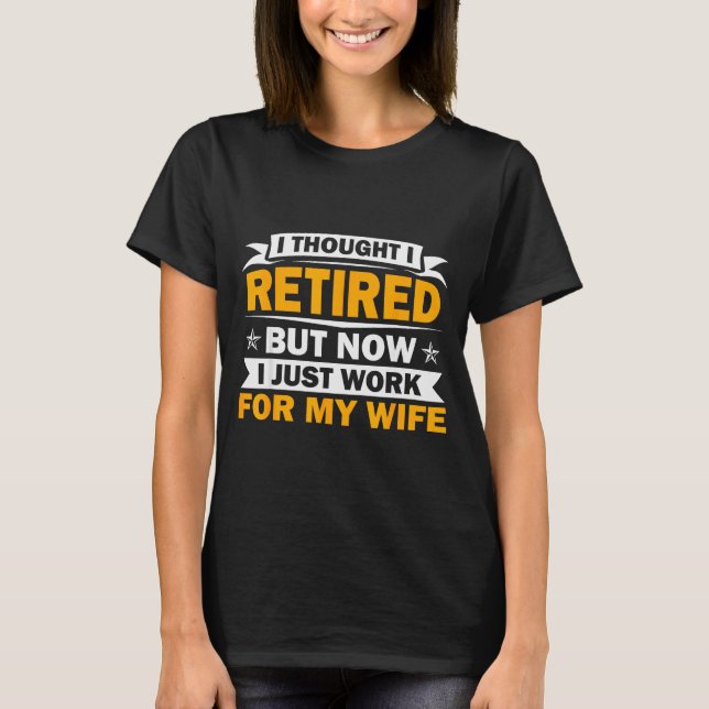 T-shirt Retirement Novelty For Men Women Dad Grandpa Retir (Devant)