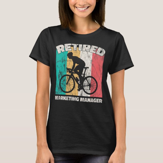 T-shirt Retirement Retired Market Research (Devant)