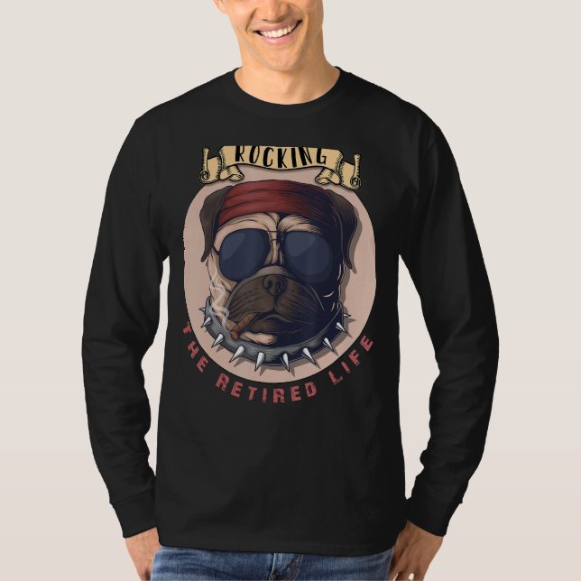 T-shirt Retirer La Retraite À Vie 2022 Date De Retraite (Devant)