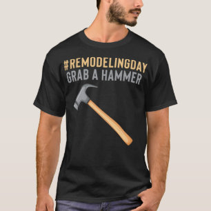 T-shirt RetirerJour attraper un marteau Handyman Design na