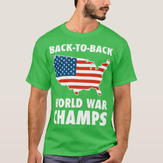 T-shirt Retour à Back WorldChamps USA