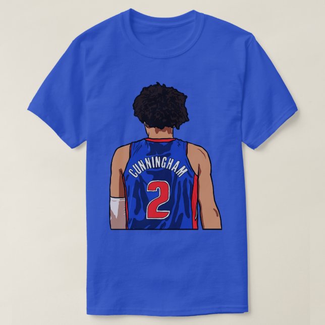 T-shirt Retour à Cade Cunningham (Design devant)