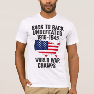 T-shirt retour à dos indéfectible championnat du monde de