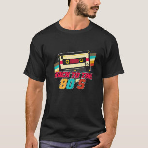 T-shirt Retour À La Fête Costume Des Années 80 Mixtape 80S