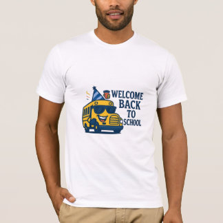 T-shirt Retour à la fête scolaire Vibes