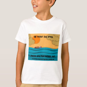 T-shirt Retour À La Maison Du Sac À Dos Des Afro-Américain
