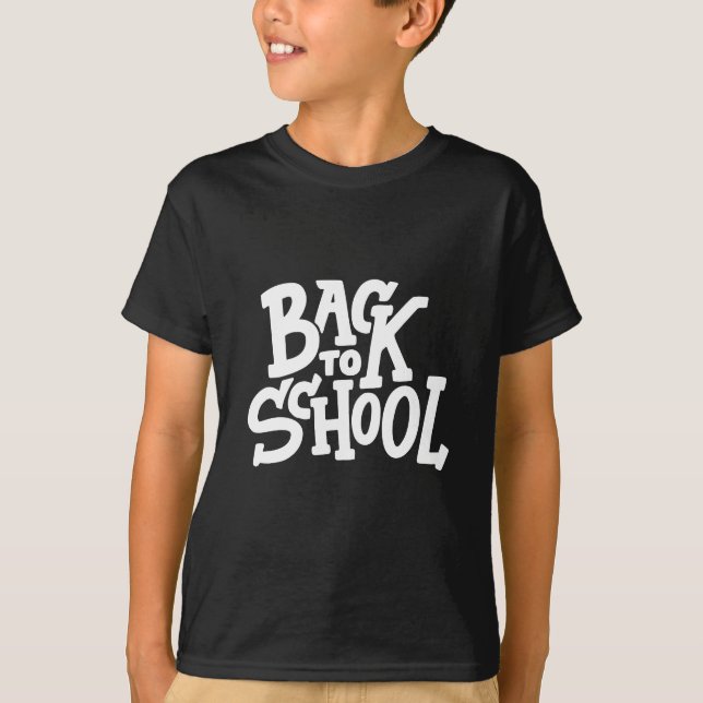 T-shirt Retour à l'école (Devant)