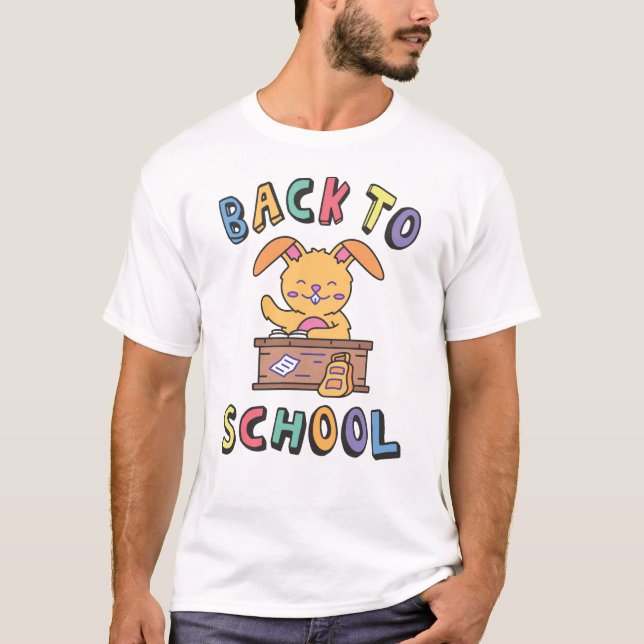 T-shirt Retour à l'école (Devant)