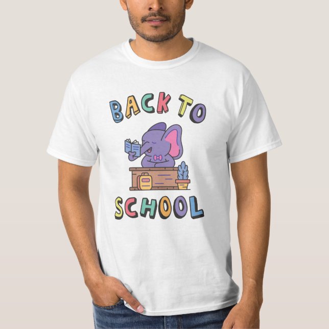 T-shirt Retour à l'école (Devant)