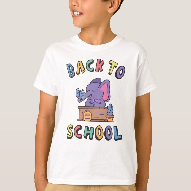 T-shirt Retour à l'école (Devant)