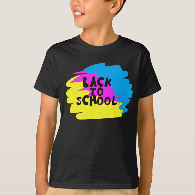 T-shirt Retour à l'école (Devant)